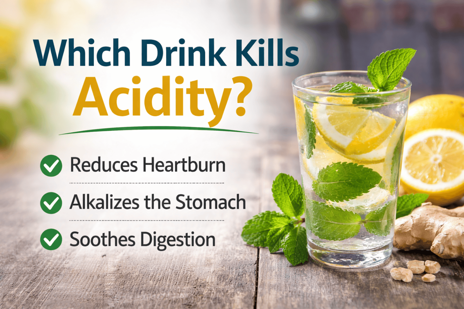 Which Drink Kills Acidity? | Best Drinks for Acid Reflux Relief